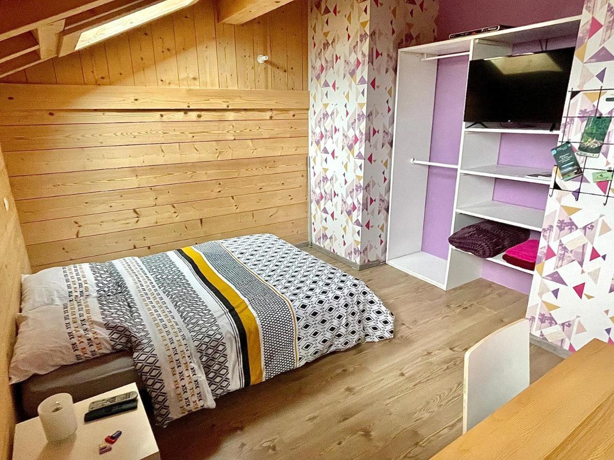 Chambre privée au pied des pistes - Chambre chez l'habitant - ChaletNelda com Lamoura Exterior foto